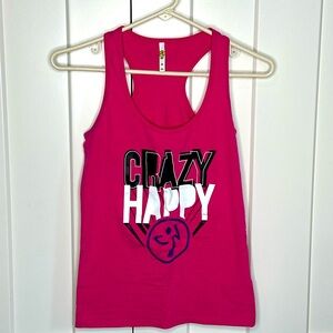 Crazy Happy Zumba Instructor Tank